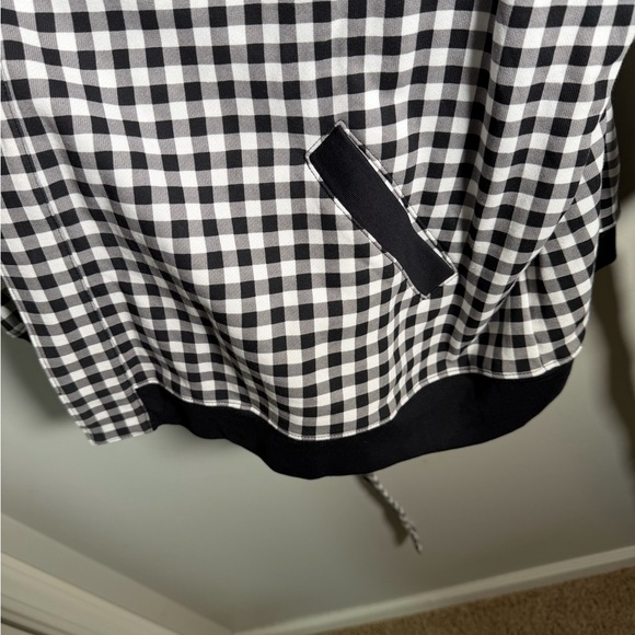 Draper James Black and White Gingham jacket 2X - Picture 7 of 10